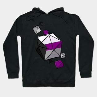 Demi Pride Flag Dice Hoodie